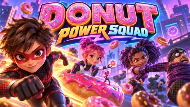 Donut Power Squad